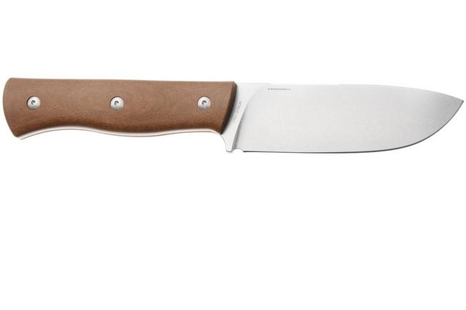 Bild für Maserin Woodsman 917/PM Stonewashed Nitro X7, Brown SolidPaper, Fahrtenmesser, Igor Bortolussi Design