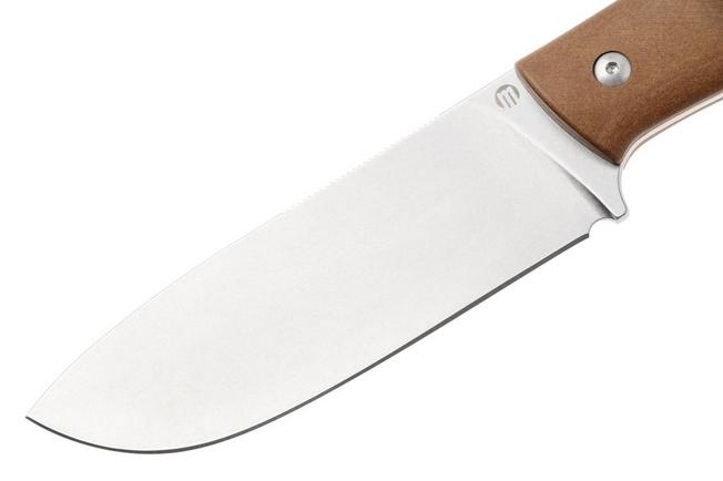 Bild für Maserin Woodsman 917/PM Stonewashed Nitro X7, Brown SolidPaper, Fahrtenmesser, Igor Bortolussi Design