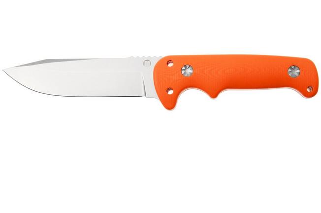 Bild für Maserin Outback 926/G10A Stonewashed N690, Orange G10, Fahrtenmesser