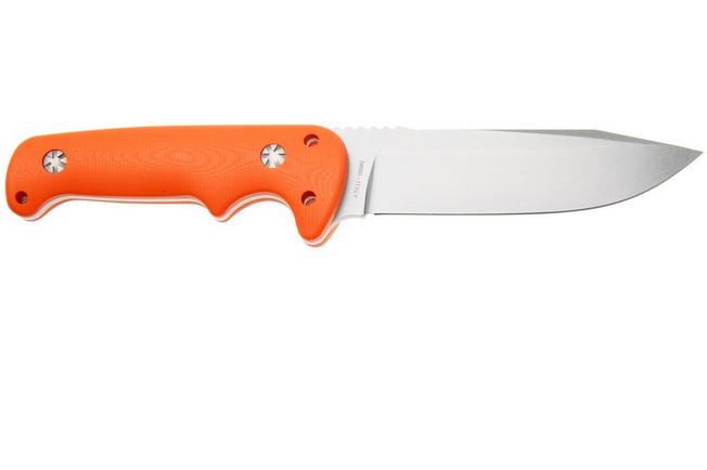 Bild für Maserin Outback 926/G10A Stonewashed N690, Orange G10, Fahrtenmesser
