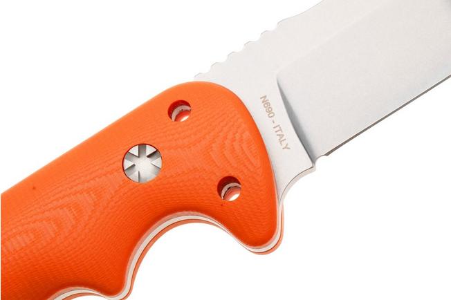 Bild für Maserin Outback 926/G10A Stonewashed N690, Orange G10, Fahrtenmesser