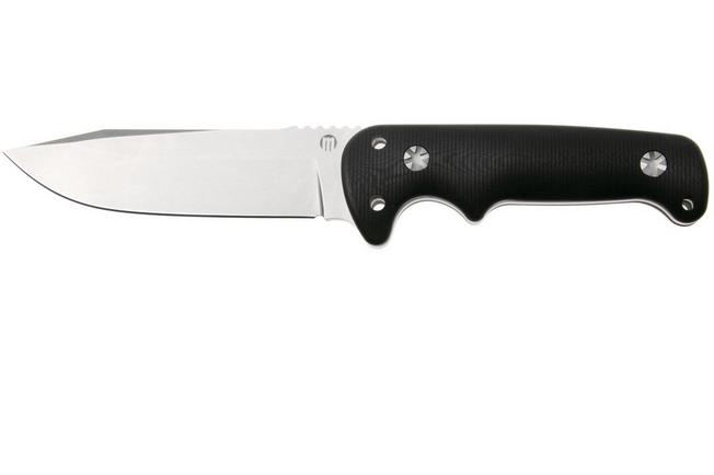 Bild für Maserin Outback 926/G10N Stonewashed N690, Black G10, Fahrtenmesser