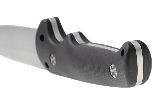 Bild für Maserin Outback 926/G10N Stonewashed N690, Black G10, Fahrtenmesser