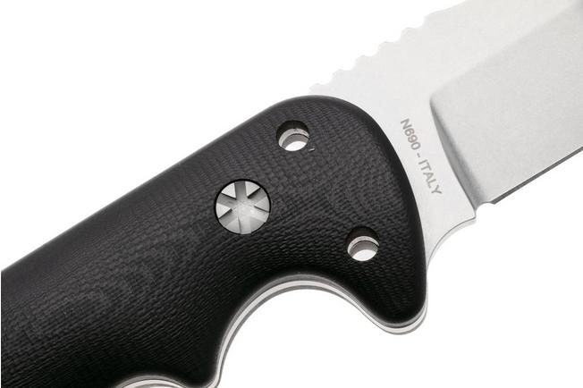 Bild für Maserin Outback 926/G10N Stonewashed N690, Black G10, Fahrtenmesser