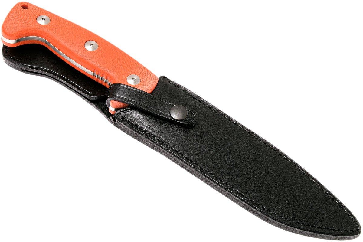 Cuchillo de caza 978 Maserin mango G10 naranja - Ganivetería Roca