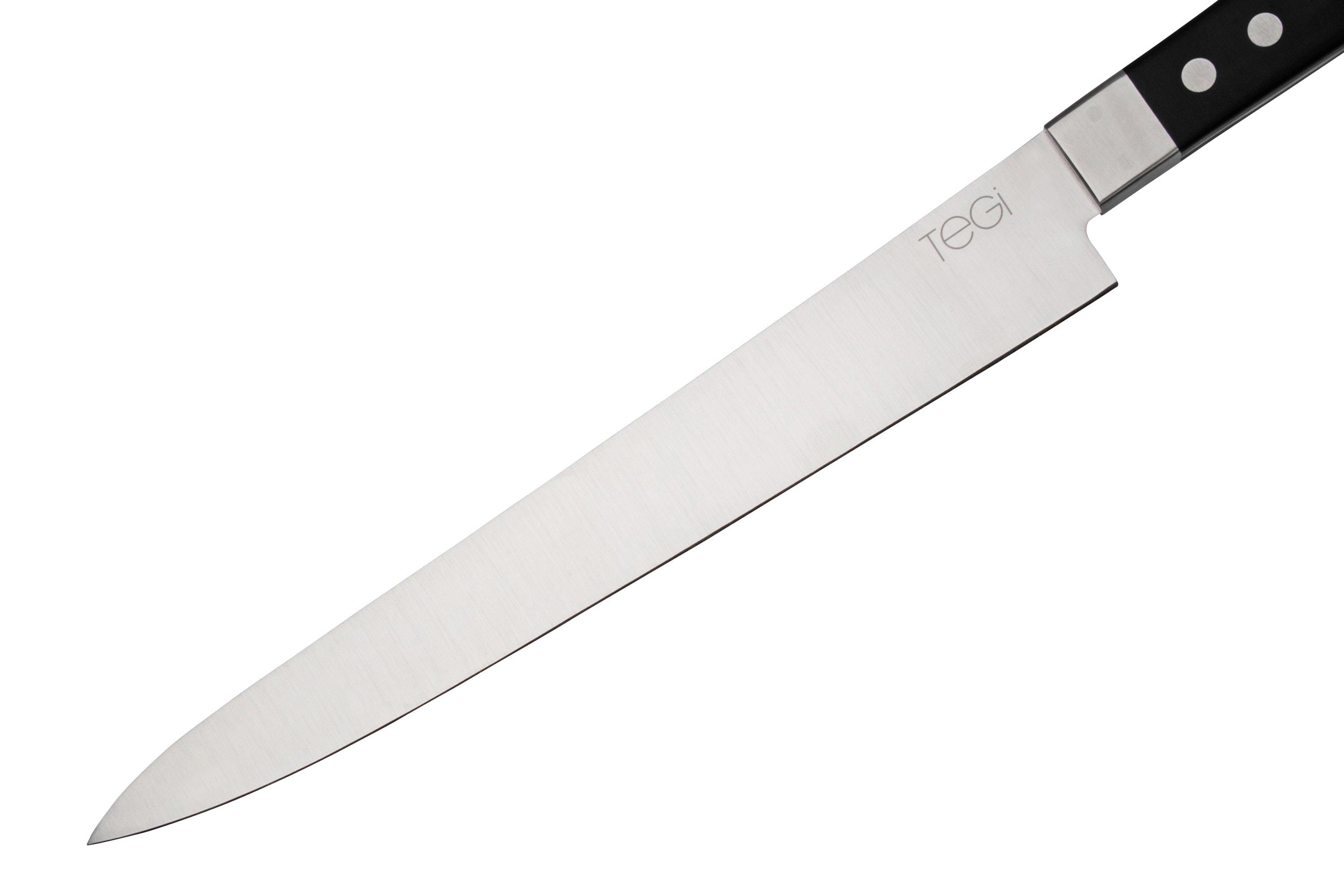 Maserin TEGI 2500-26PN sujihiki zwart, 26 cm | Voordelig kopen bij