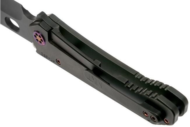 Image for Medford 187DP Drop Point, PVD Ti, PVD Black D2, pocket knife