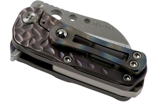 Imagen para Medford Chunky Monkey S35VN Tumbled, Violet Falling Leaf Handle navaja