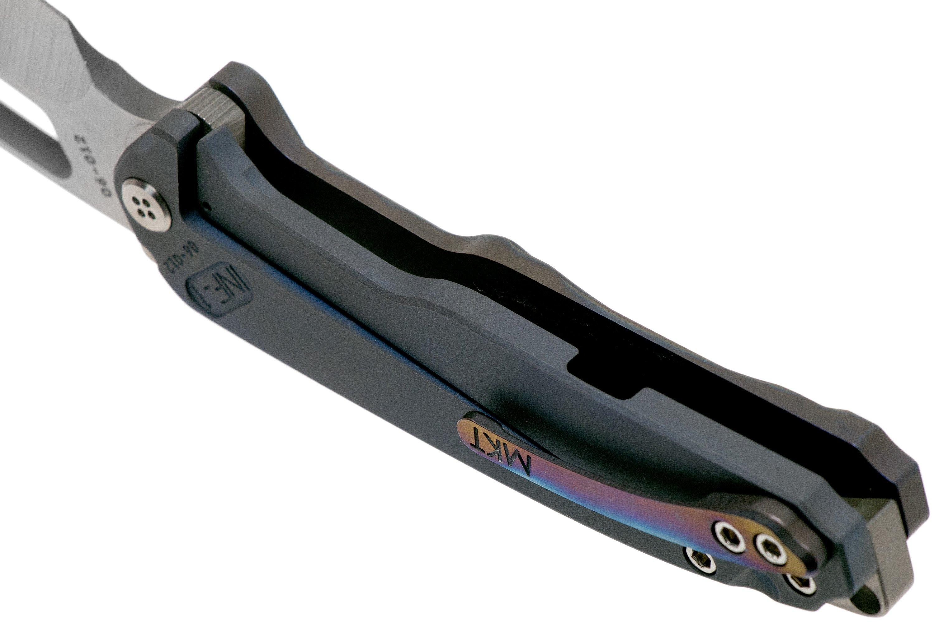 Medford Infraction, Tumbled S35VN, Faced Flamed Handle, pocket knife