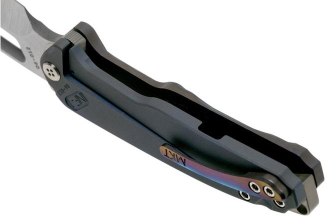 Image for Medford Infraction, Tumbled S35VN, Faced Flamed Handle, pocket knife, Greg Medford design