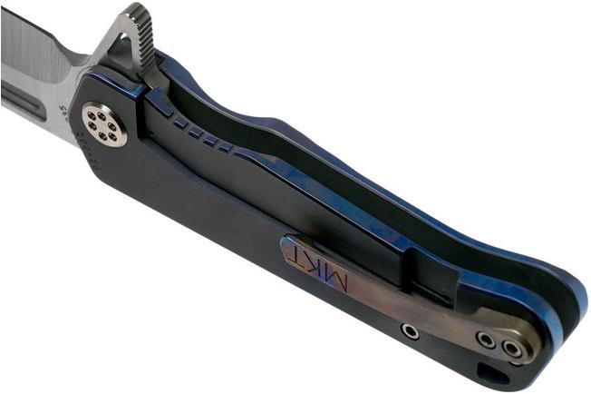 Image for Medford Proxima S35VN Blue handles, Brushed perimeters, pocket knife