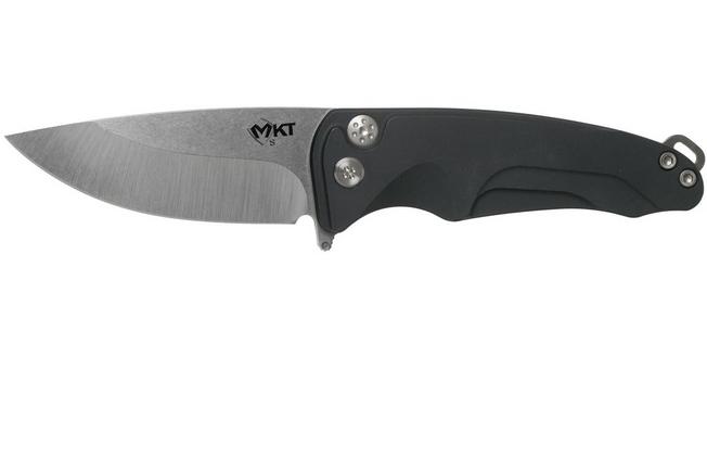 Image for Medford Smooth Criminal S35VN Tumbled, Black Aluminium pocket knife