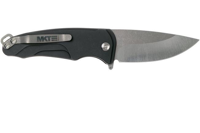 Image for Medford Smooth Criminal S35VN Tumbled, Black Aluminium pocket knife