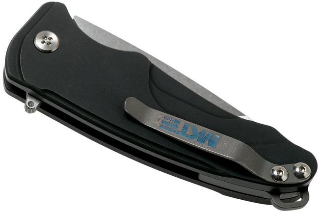 Image for Medford Smooth Criminal S35VN Tumbled, Black Aluminium pocket knife