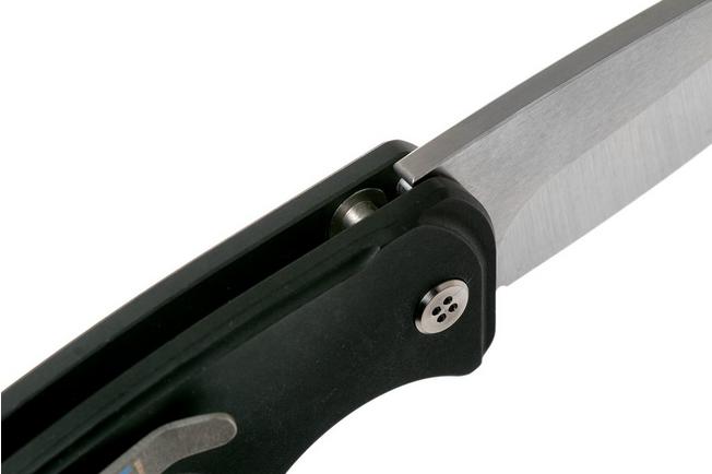 Image for Medford Smooth Criminal S35VN Tumbled, Black Aluminium pocket knife