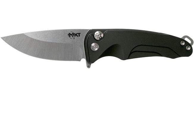 Image for Medford Smooth Criminal S35VN Tumbled, Green Aluminium pocket knife
