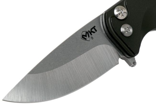 Image for Medford Smooth Criminal S35VN Tumbled, Green Aluminium pocket knife