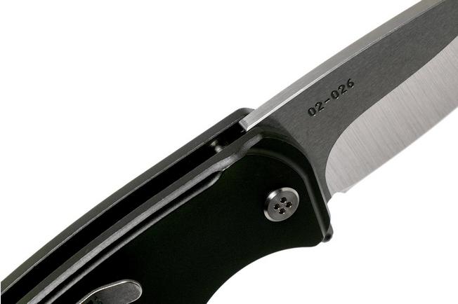 Image for Medford Smooth Criminal S35VN Tumbled, Green Aluminium pocket knife