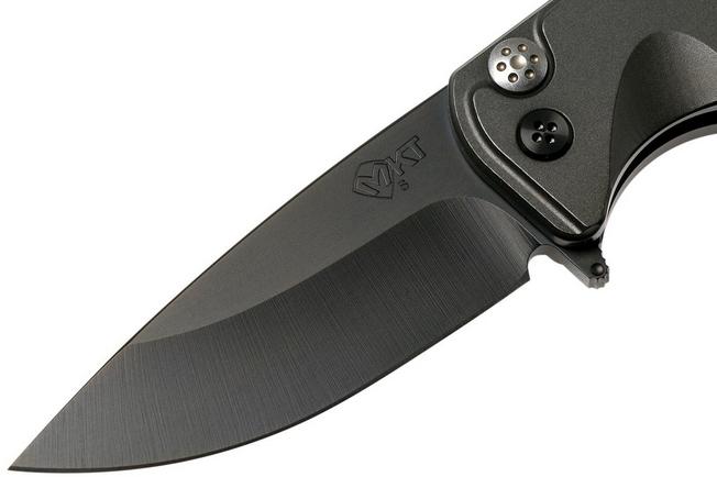 Image for Medford Smooth Criminal S35VN PVD, Grey Aluminium pocket knife