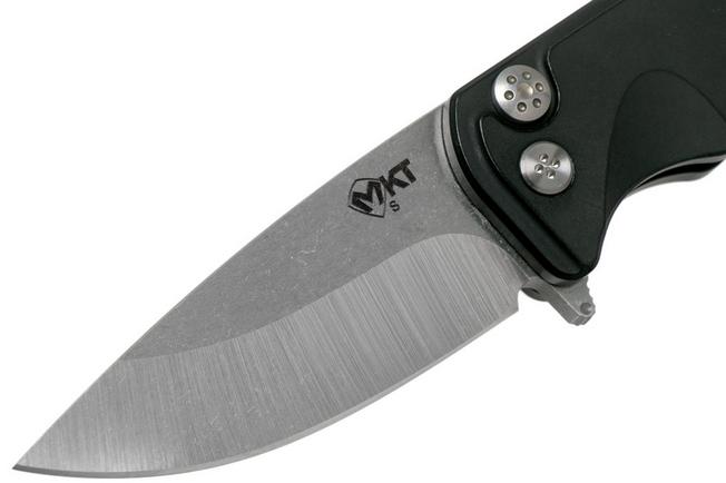 Image for Medford Smooth Criminal S35VN Tumbled, Black Aluminium pocket knife