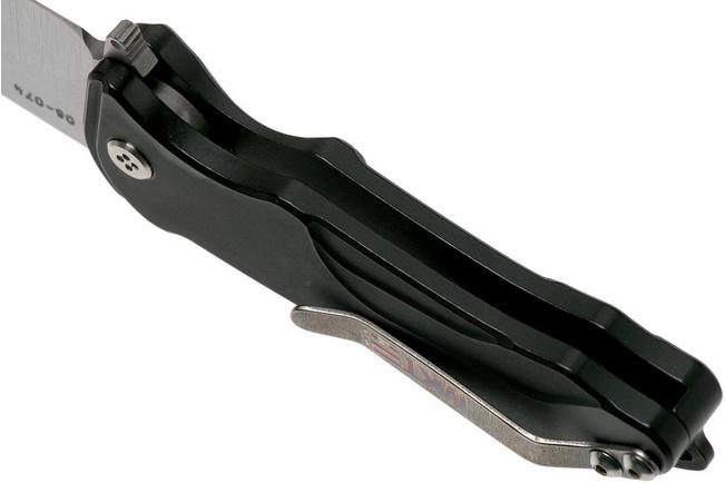 Image for Medford Smooth Criminal S35VN Tumbled, Black Aluminium pocket knife