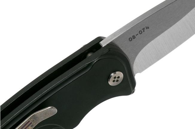 Image for Medford Smooth Criminal S35VN Tumbled, Black Aluminium pocket knife