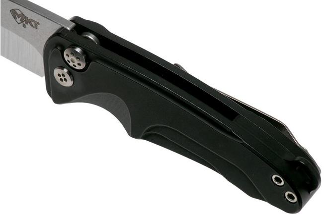 Image for Medford Smooth Criminal S35VN Tumbled, Black Aluminium pocket knife