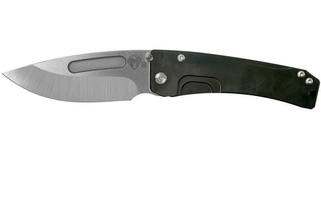Image for Medford Slim Midi Marauder S35VN Black PVD Handle pocket knife