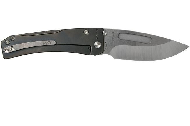 Image for Medford Slim Midi Marauder S35VN Black PVD Handle pocket knife