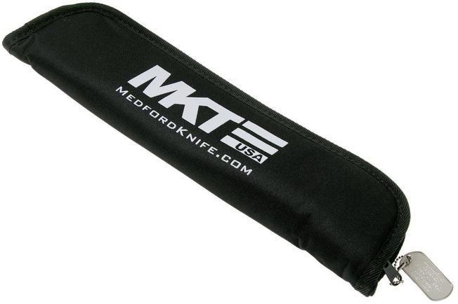 Image for Medford USMC Fighter S35VN Fixed Blade, Black PVD, Multi-colour G10, survival knife