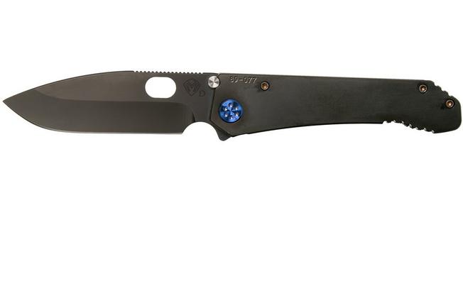 Imagen para Medford 187DP D2, PVD Blade, PVD Handle, Blue Hardware navaja
