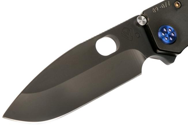 Imagen para Medford 187DP D2, PVD Blade, PVD Handle, Blue Hardware navaja