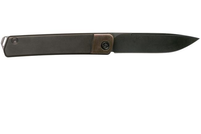 Imagen para Medford Gentleman Jack S35VN, PVD Blade, PVD Handle Bronze Bolsters, PVD Hardware navaja