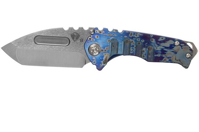 Bild für Medford Praetorian Genesis T S35VN, Tumbled Tanto Klinge, Galaxy Griff, Hardware silber, Taschenmesser