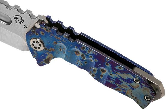 Bild für Medford Praetorian Genesis T S35VN, Tumbled Tanto Klinge, Galaxy Griff, Hardware silber, Taschenmesser