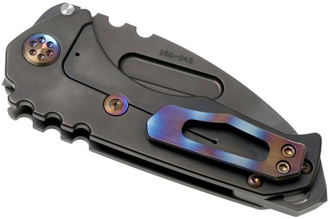 Imagen para Medford Praetorian Genesis T S35VN, PVD Tanto Blade, PVD Handle, Flamed Hardware navaja