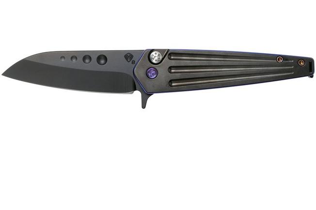 Imagen para Medford Nosferatu Flipper S35VN, PVD Blade, PVD Handle Violet Hardware navaja