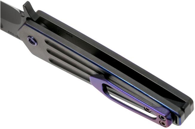 Imagen para Medford Nosferatu Flipper S35VN, PVD Blade, PVD Handle Violet Hardware navaja
