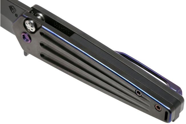 Imagen para Medford Nosferatu Flipper S35VN, PVD Blade, PVD Handle Violet Hardware navaja