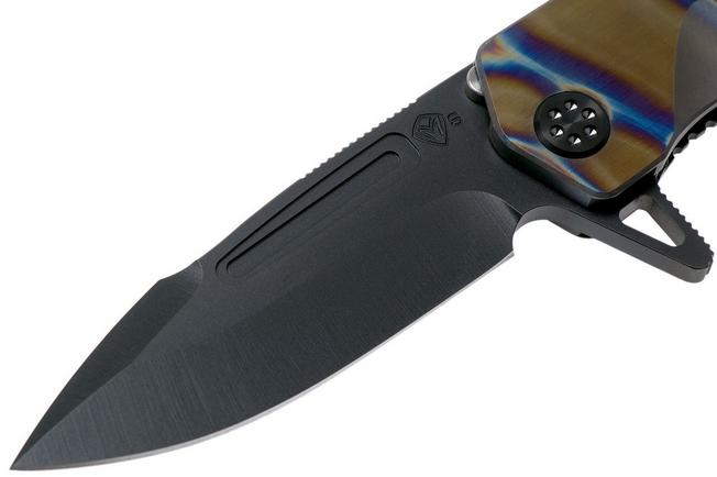 Imagen para Medford Proxima PVD S35VN, Faced Flamed Bronze handles, navaja