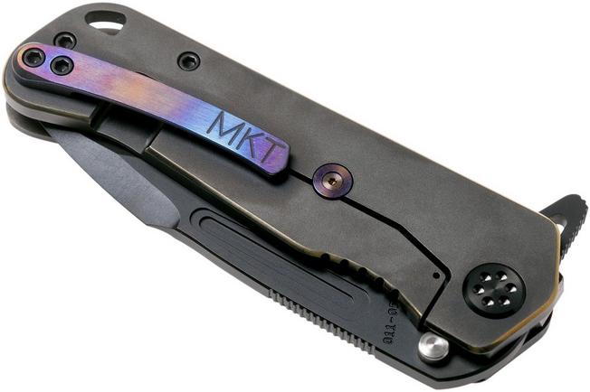 Imagen para Medford Proxima PVD S35VN, Faced Flamed Bronze handles, navaja