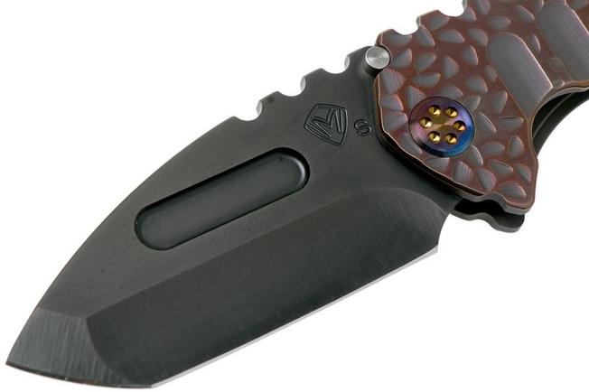 Imagen para Medford Praetorian Genesis T, Tanto PVD S35VN, Violet Falling Leaf Handle navaja
