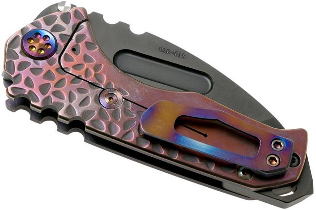 Imagen para Medford Praetorian Genesis T, Tanto PVD S35VN, Violet Falling Leaf Handle navaja