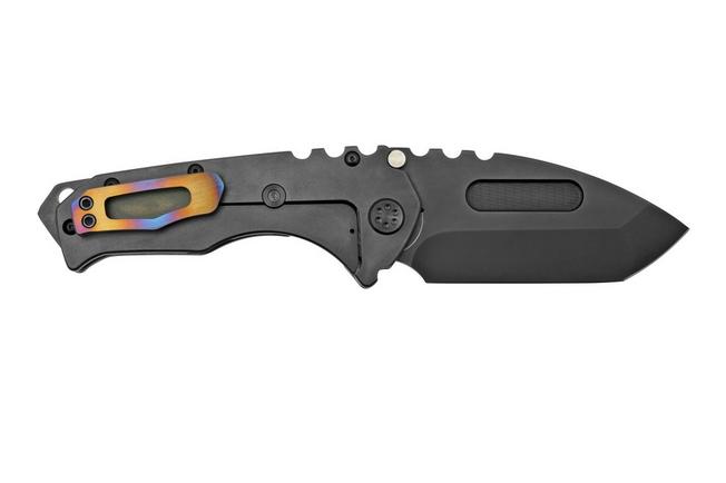Imagen para Medford Praetorian T S35VN, PVD Tanto, Faced/Flm Bronze, Tiger Stripes, PVD Hardware navaja