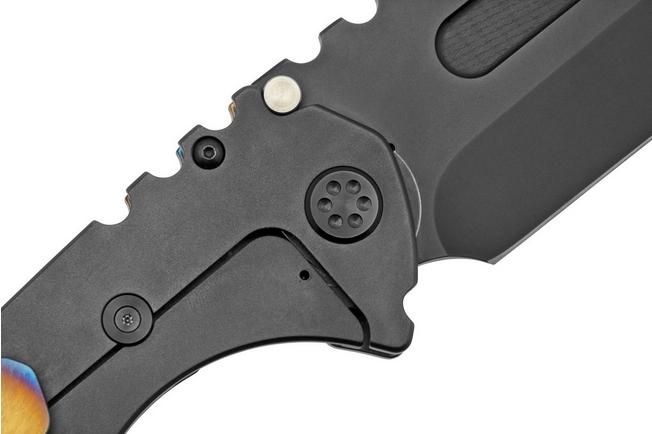 Imagen para Medford Praetorian T S35VN, PVD Tanto, Faced/Flm Bronze, Tiger Stripes, PVD Hardware navaja