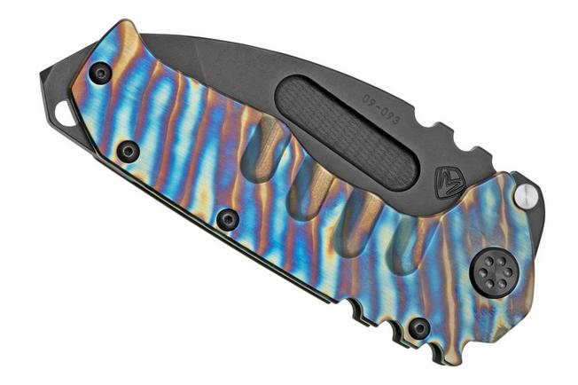 Imagen para Medford Praetorian T S35VN, PVD Tanto, Faced/Flm Bronze, Tiger Stripes, PVD Hardware navaja