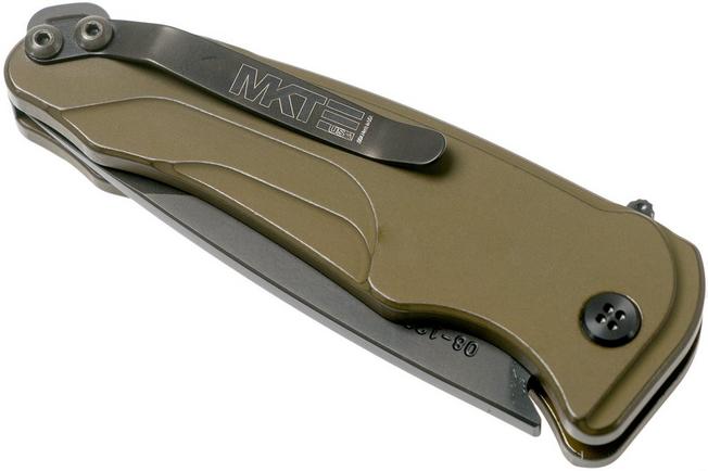 Imagen para Medford Smooth Criminal PVD S35VN, Gold Yellow Aluminium navaja