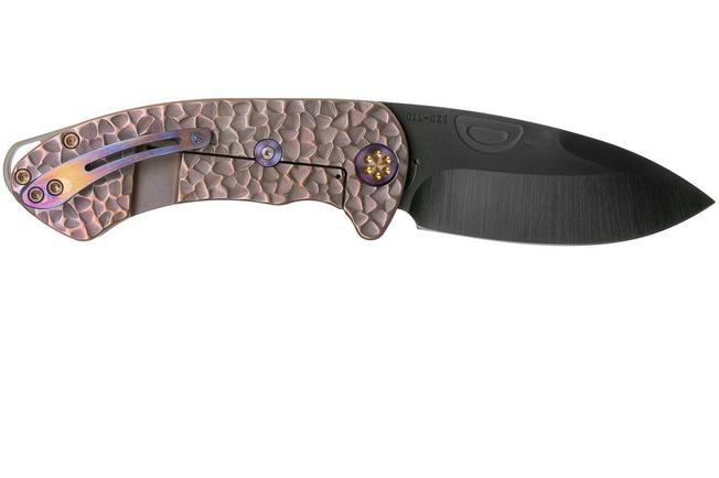 Bild für Medford Theseus, PVD S35VN, Bronze Peaks & Valleys Handle Taschenmesser