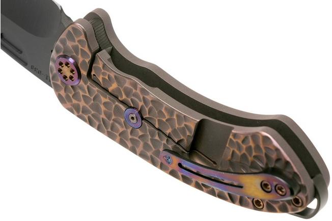 Bild für Medford Theseus, PVD S35VN, Bronze Peaks & Valleys Handle Taschenmesser
