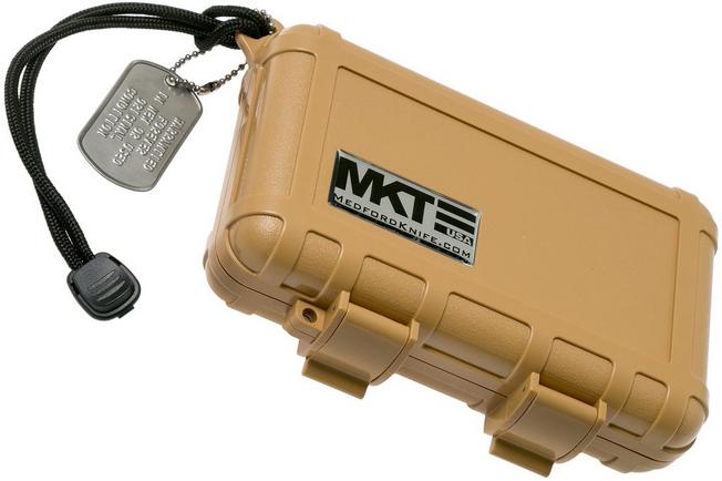Imagen para Medford USMC Fighter Flipper S35VN, Tumbled Blade, Tumbled Handle, Blue Hardware navaja